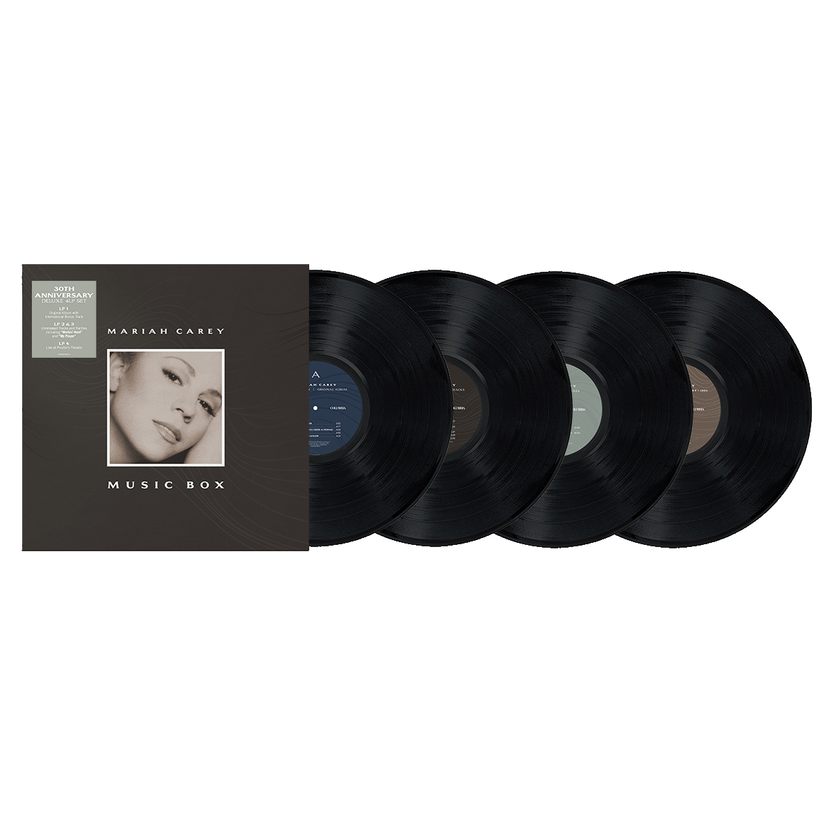 Music Box (30th Anniversary Expanded) - Vinyl 4LP – Mariah Carey Shop Music Box (30th Anniversary Expanded) - Vinyl 4LP – Mariah Carey Shop