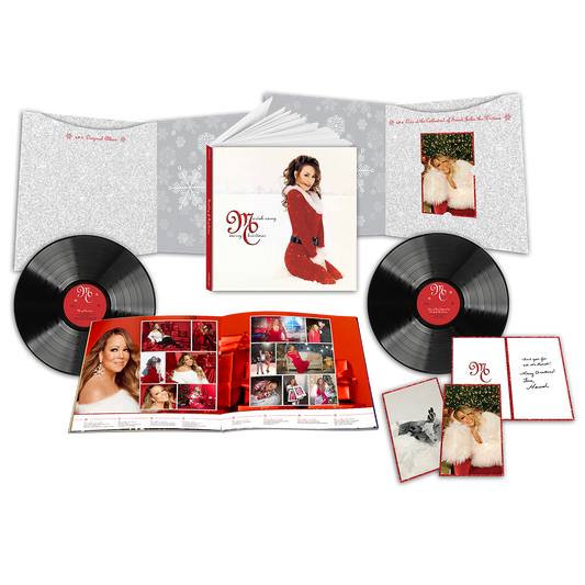 MariahCarey MerryChristmas Deluxe Vinyl 2LP Set