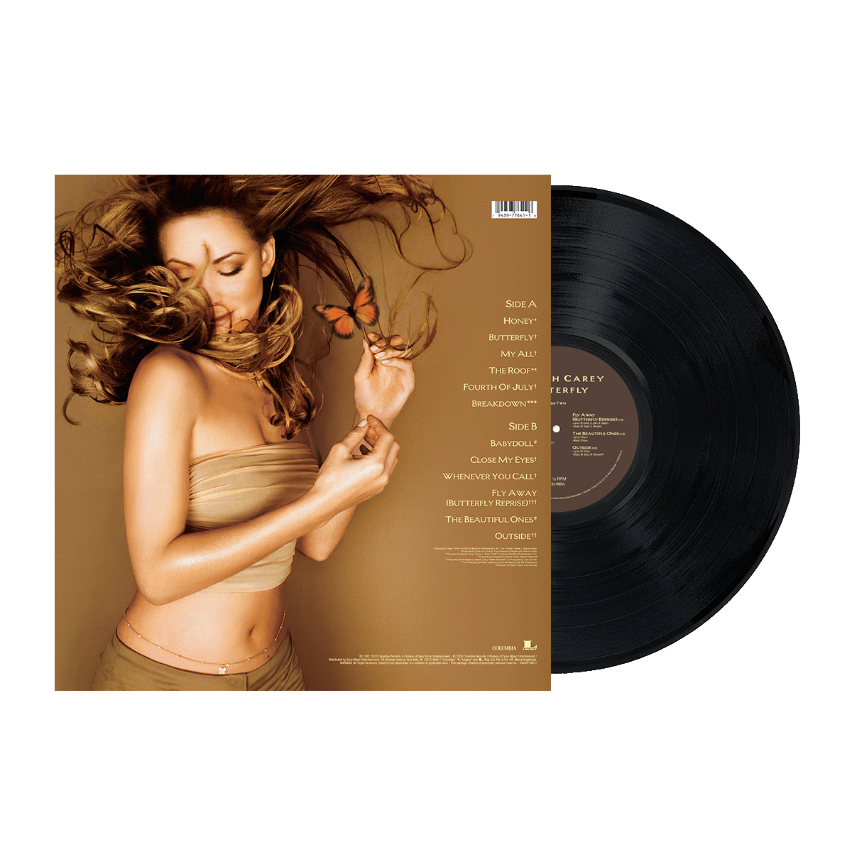 洋楽 Mariah Carey / Butterfly (LP) Butterfly - Vinyl LP – Mariah Carey Shop
