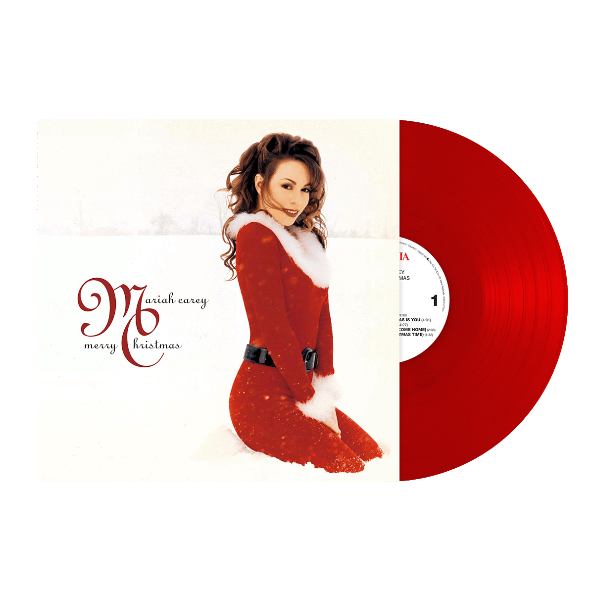 Merry Christmas – 180 Gram Red Vinyl LP (Limited Edition)